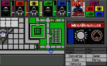 MegaTraveller 1 - The Zhodani Conspiracy_Disk1 screen shot game playing